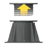 View Standard Pedestal: BC-5, 116 to 200 mm